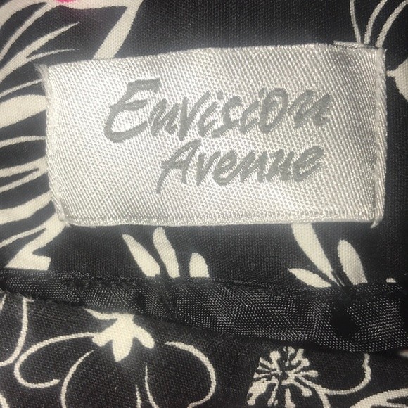 Envision Avenue Skirts Floral High Waist Pleated multi color Bow Ribbon size 16 - Picture 5 of 11